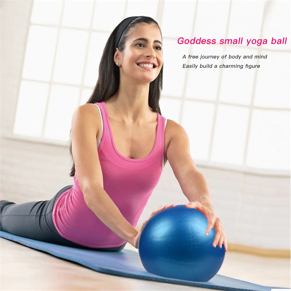

Балансирующий мяч для фитнеса, устройство для йоги, домашний тренировочный мини-мяч для йоги, пилатеса, физических тренировок, 25 см