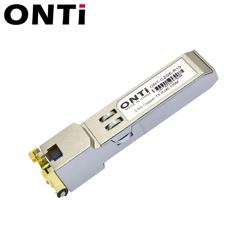 ONTi 2 5G RJ45 SFP модуль 5 Гбит/с медь приемопередатчика совместимый для Cisco/Mikrotik Ethernet