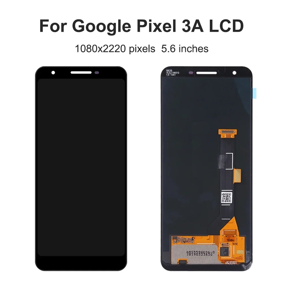 Для Google Pixel 3A XL для G020A G020E G020C G020G Замена дигитайзера сенсорного экрана ЖК-дисплея в