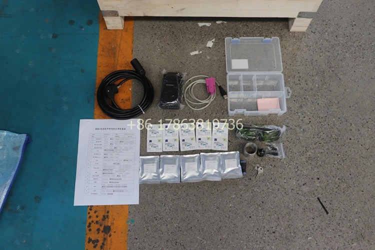 Портативная импульсная лазерная чистящая машина мощностью 300 Вт мини-тележка