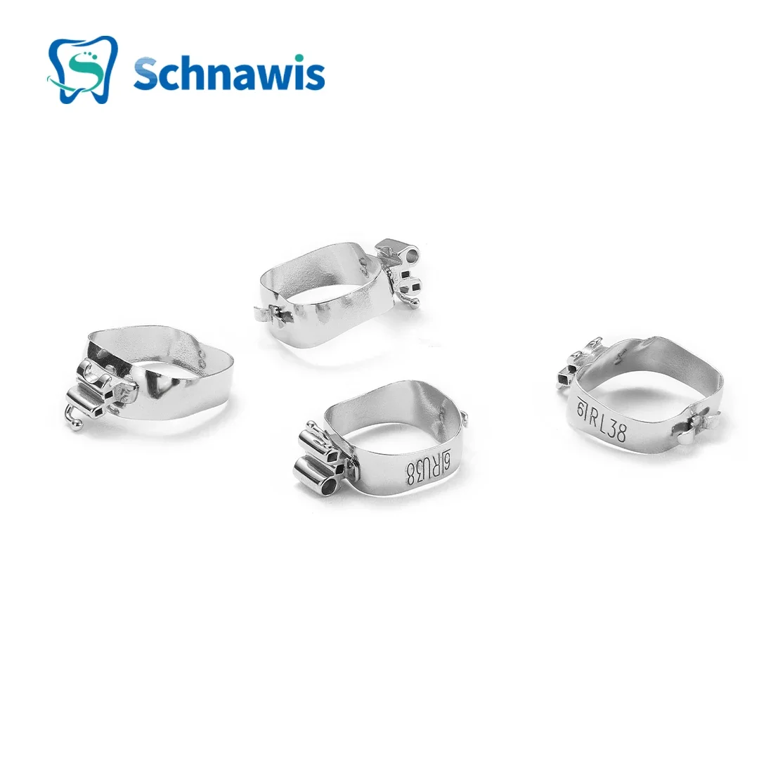 Стоматологические Ортодонтические полосы U3/L2 4 шт. 1-я молярная полоса