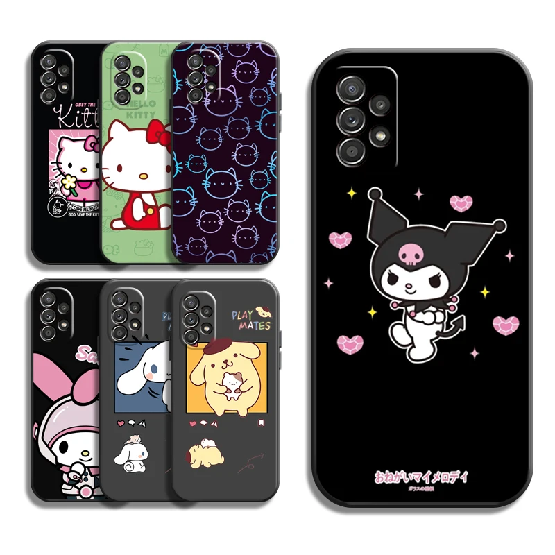 

TAKARA TOMY Hello Kitty Phone Cases For Samsung Galaxy A31 A32 4G A32 5G A42 5G A20 A21 A22 4G 5G Cases Carcasa Funda Soft TPU