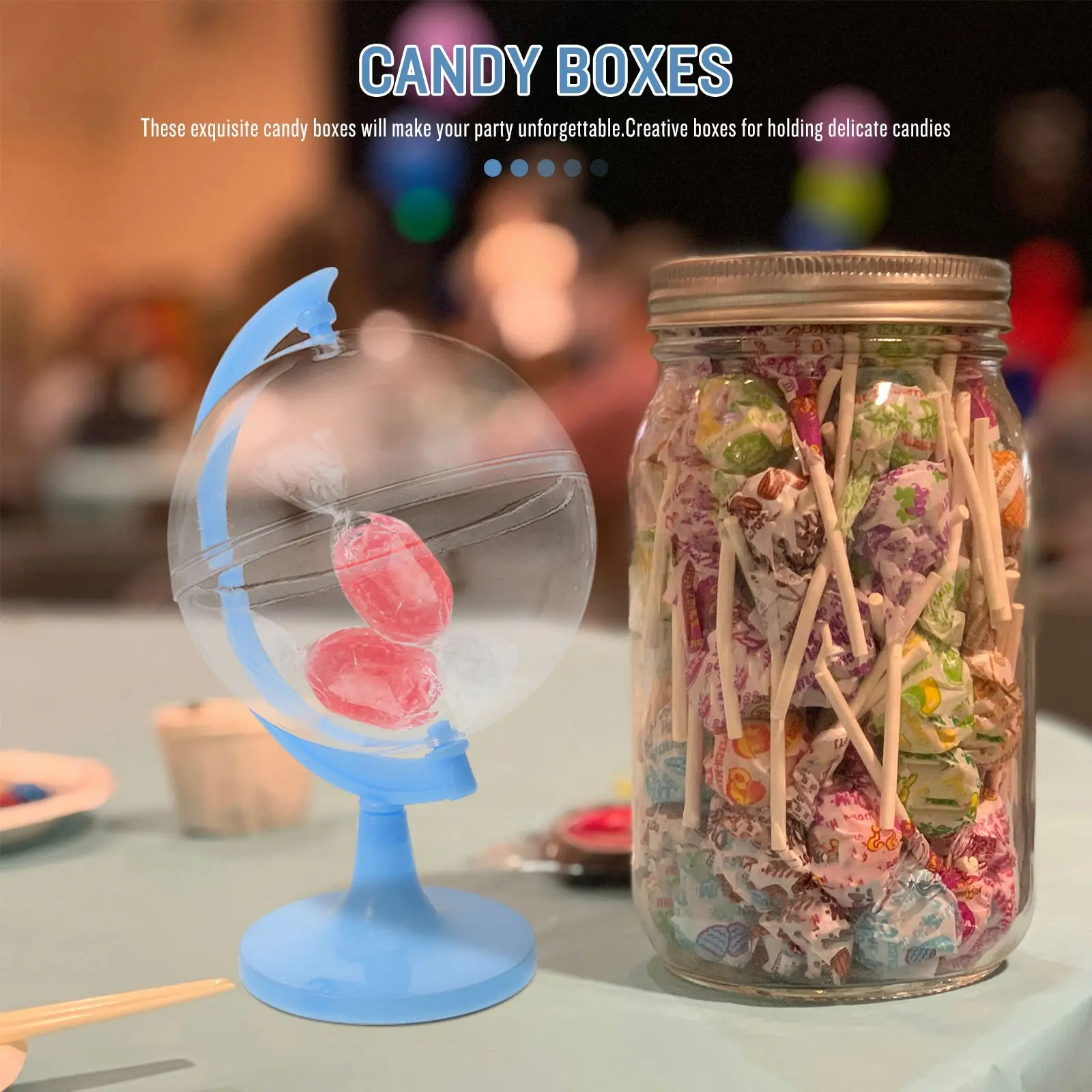 12 шт. пластиковые коробки для конфет