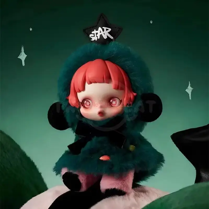Оригинальная серия Skullpanda Winter Symphony слепая коробка куклы Kawaii кулон загадочная