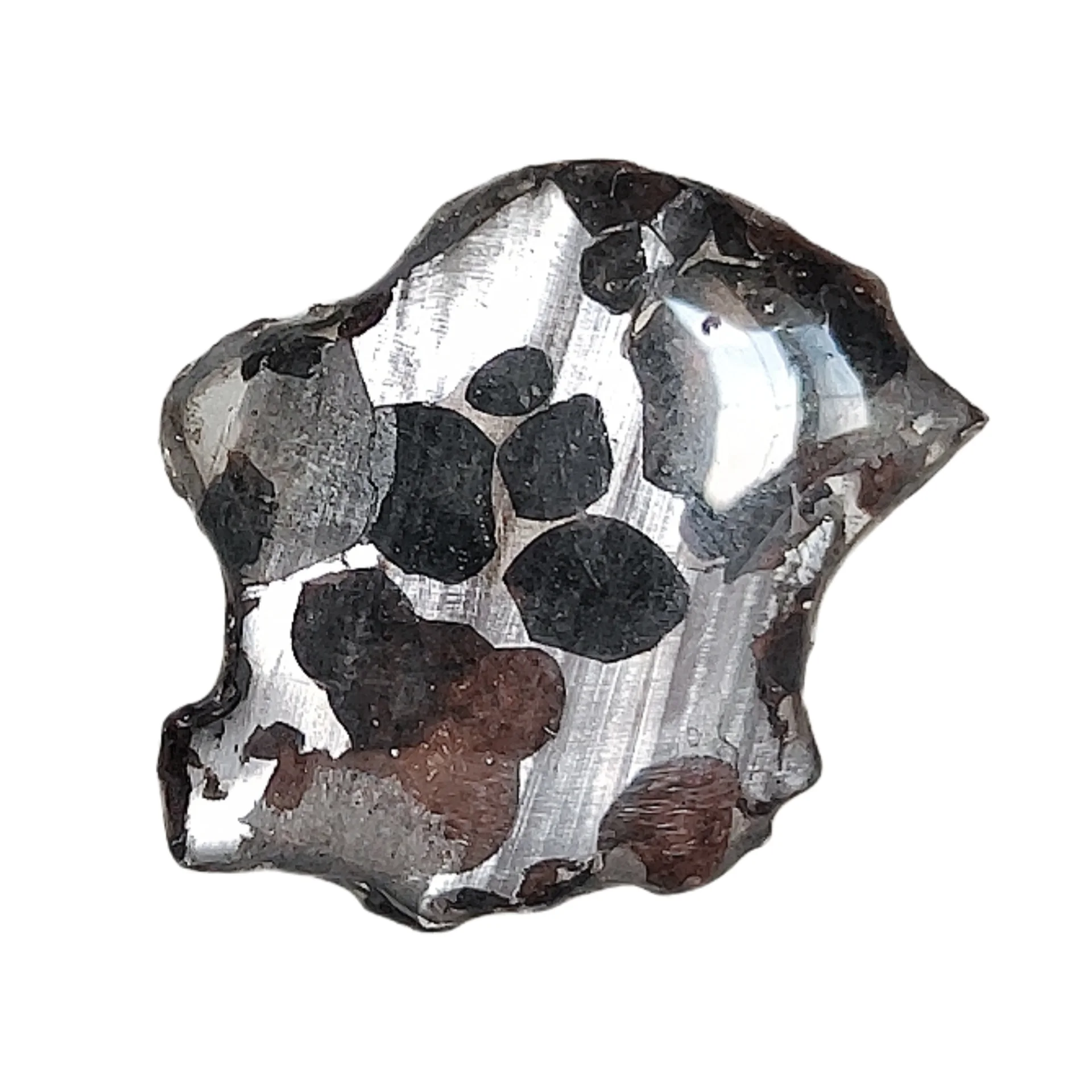 2 1 г Sericho Pallastie Метеорит Оливиновый ломтик Натуральный метеоритный материал