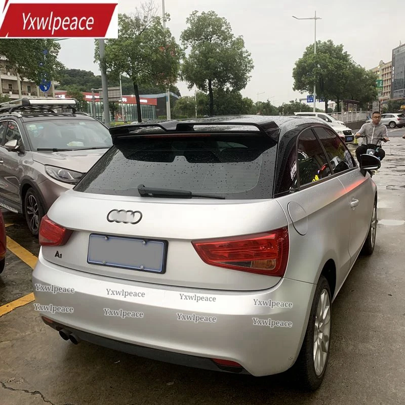 

For Audi A1 R18 2010-2014 High Quality Carbon Fiber Rear Trunk Wing Spoiler Rear Roof Spoiler Wing Trunk Cover Body Kit Parts