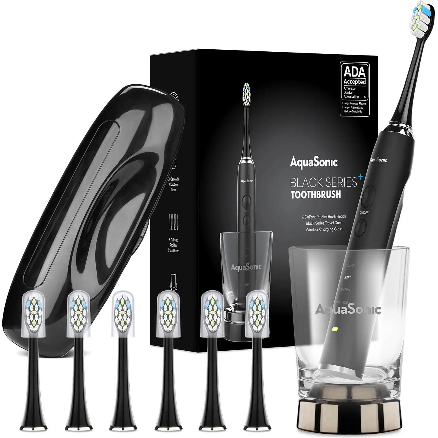 

Black Series+ Teeth Whitening Toothbrush Wireless Charger