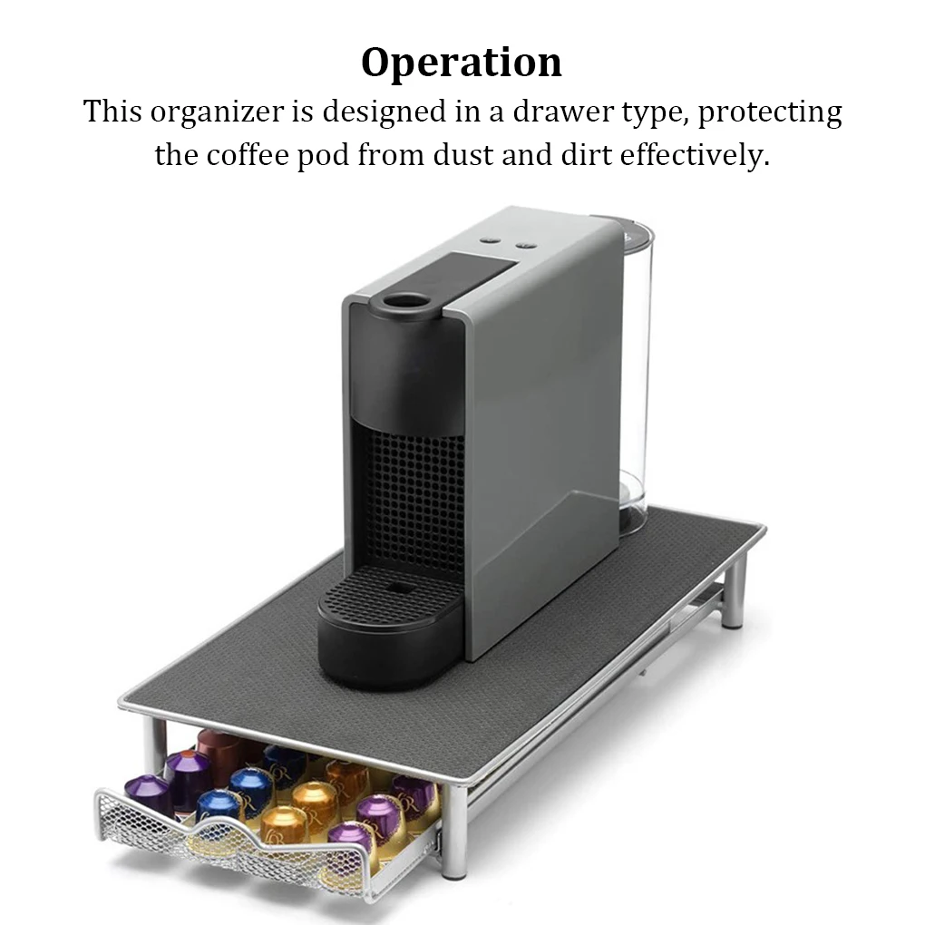 

Держатель для кофейных капсул, стойка для хранения, органайзер, аксессуары