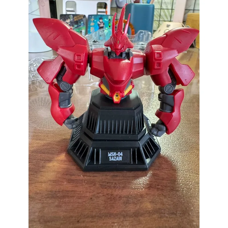 Фото Коллекционная фигурка-бюст Сазаби Bandai Shokugan, подвижная модель, игрушка-сюрприз в закрытой упаковке №2