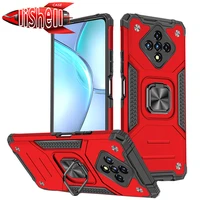 Shockproof Armor Phone Case For Infinix Smart Note7 Lite Anti-Fall Car Holder Ring Protective Cover For Hot Play Zero8