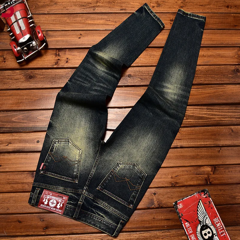 Мужские классические джинсы