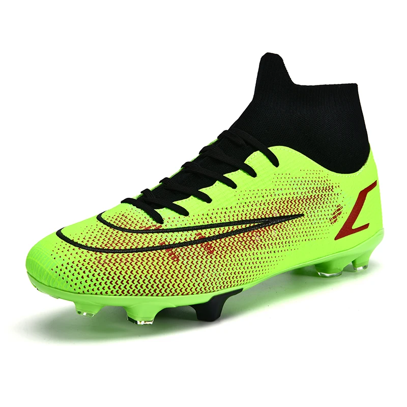 High Quality Football Boots Men Indoor Soccer Shoes Futsal Soccer Cleats Men TF/FG Football Training Sneakers chuteira de campo