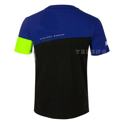 2046 Blue Green Motorcycle Racing Motorbike Motocross Moto  Riding Men Clothes Driving T shirt enlarge