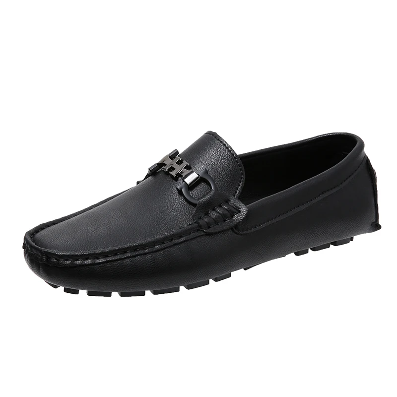 

Slip on Men Casual Shoes Fashion Breathable PU Leather Shoes Men's Casual Flats Driving Shoes Male Outdoor Loafers Size 38-44