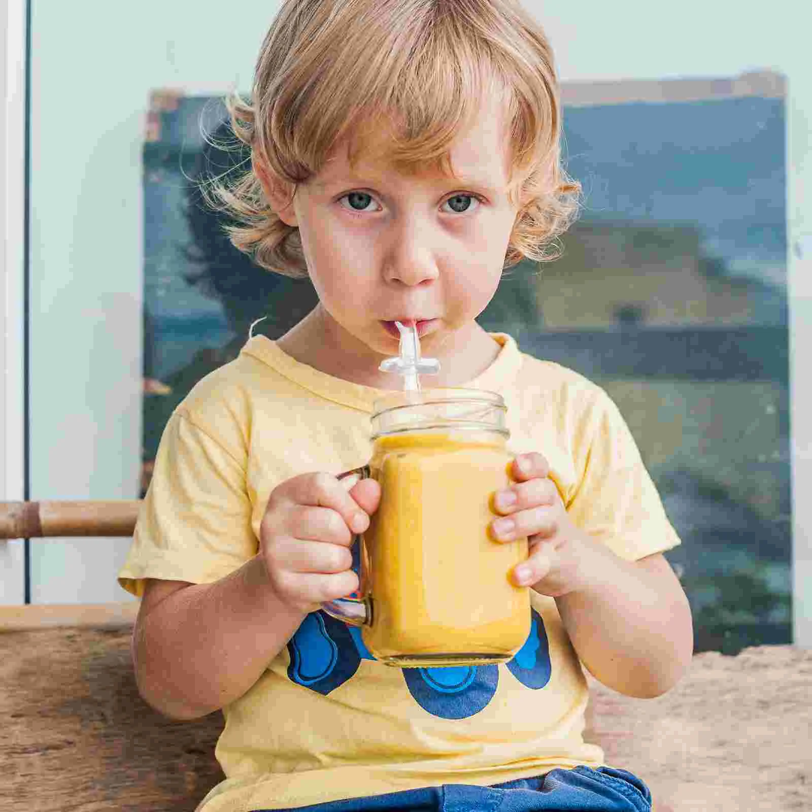 5 комплектов соломинок силиконовые детские бутылки с водой удобная чашка для