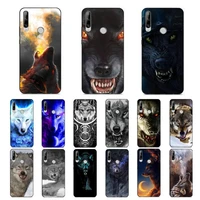 babaite wolf phone case for huawei y 6 9 7 5 8s prime 2019 2018 enjoy 7 plus
