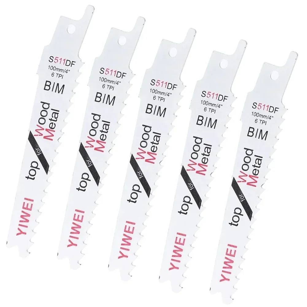 Лезвие для сабельной пилы S511DF 100 мм HCS лезвие резки дерева металла пластика ПВХ