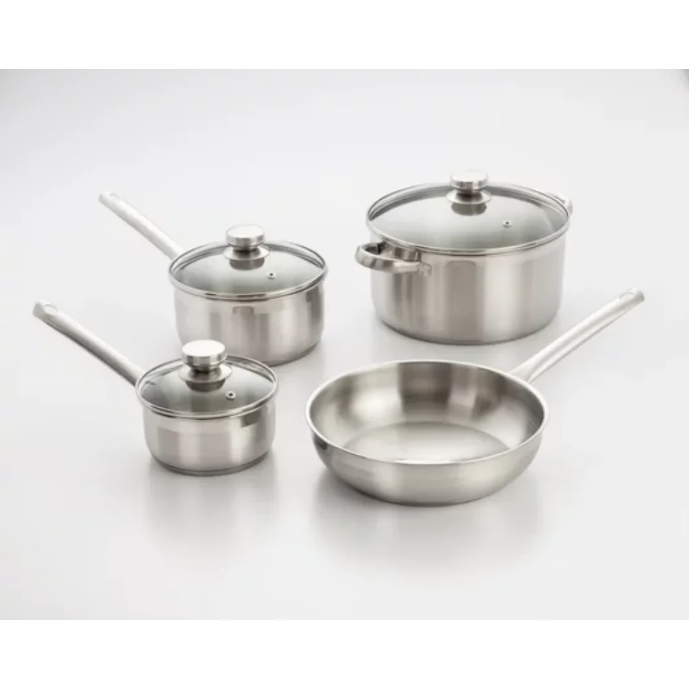 Купи Pro 7-Pieces 18/10 Stainless Steel Cookware Set cooking pots set nonstick kitchen cookwear set kitchen cookware set за 1,814 рублей в магазине AliExpress