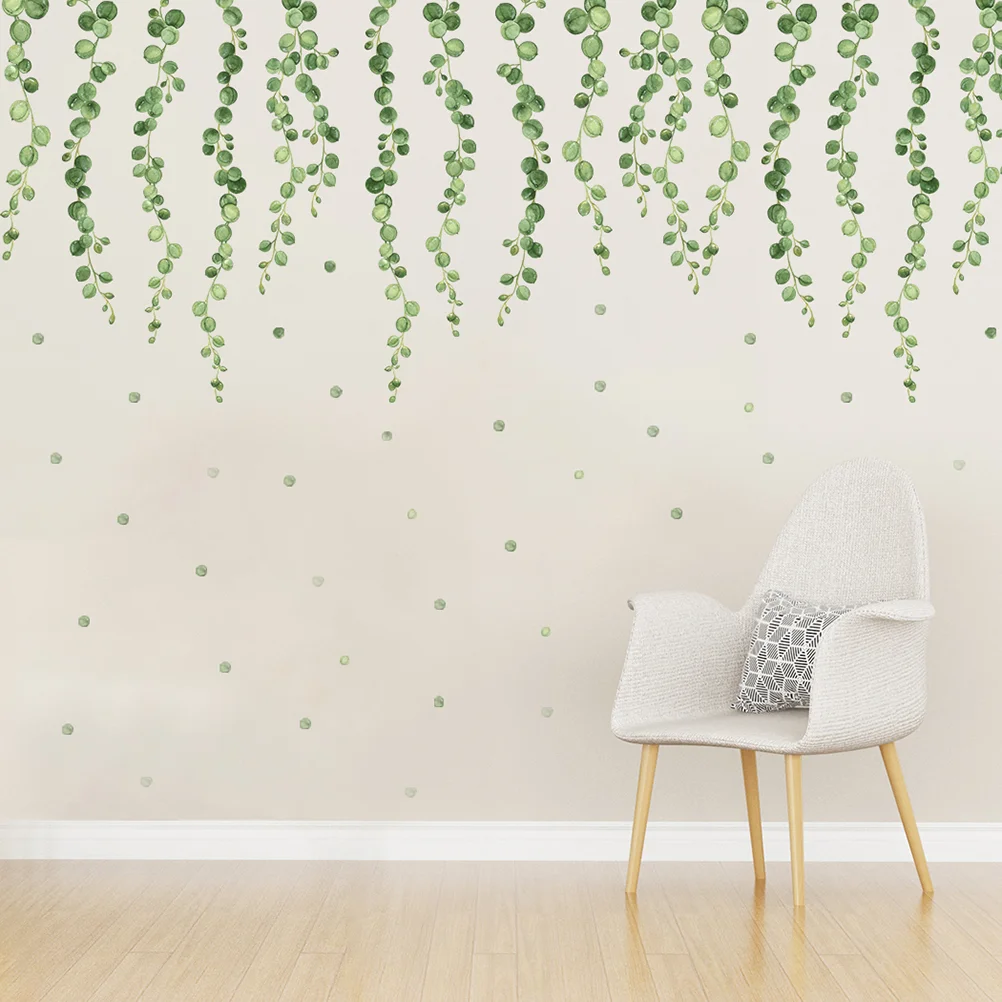 

1pc Vine Pattern Simple Wallpaper Wall Sticker for