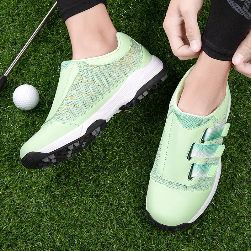 2023 Fashion Golf Shoes Men's and Women's Large Sizes 37-47 Golf Sneakers Lightweight Non Slip Walking Shoes