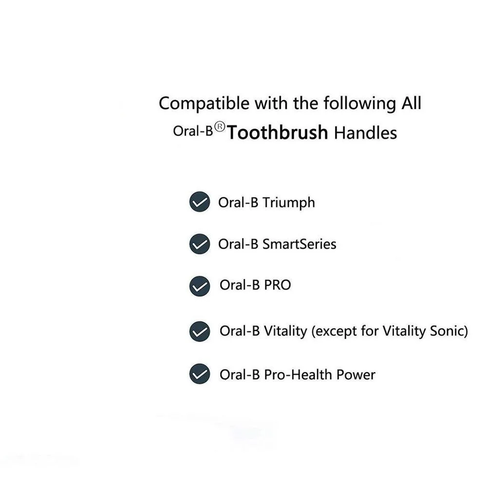 8 / 16PCS SB - 417A Электрическая зубная щетка Замена головки Двойная чистка