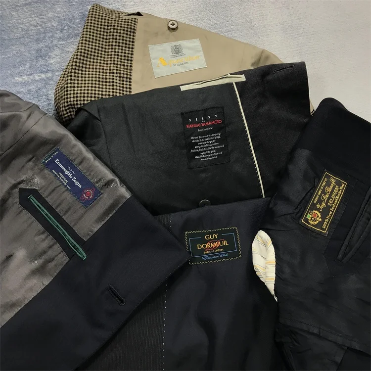 Винтажный винтажный весенне-летний тонкий флисовый костюм Ying сделано в Японии