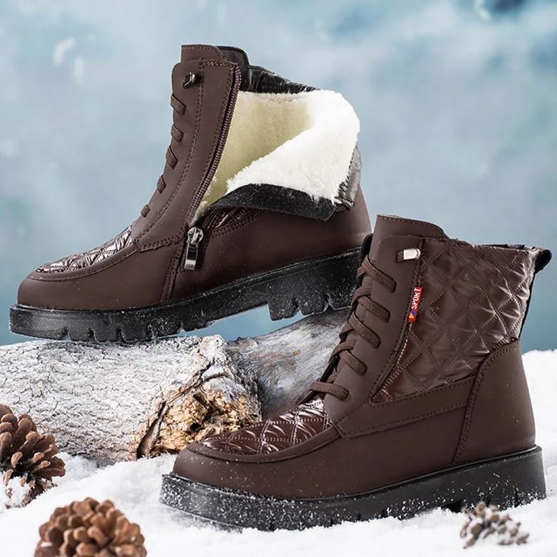 

New Winter Keep Warm Women Boots Waterproof Snow Boots for Winter Shoes Women Heels Ankle Boots Platform Shoes Botas De Mujer