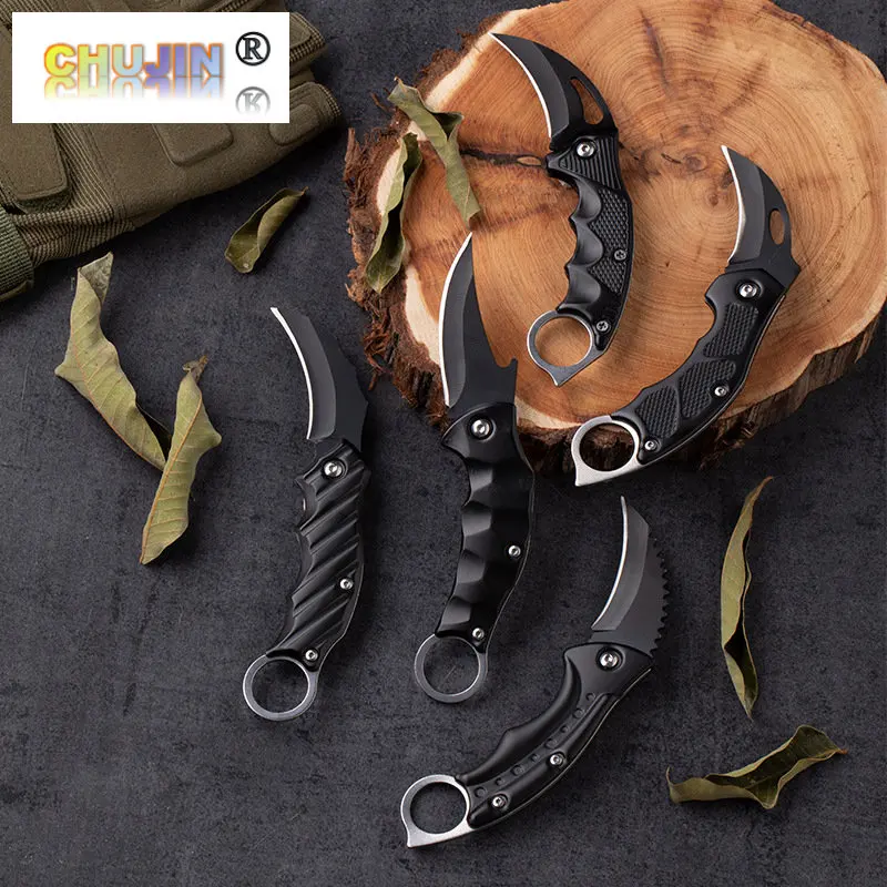 

Portable Folding Pocket ClawKnife Survival Tactical CSGO Pocket Stainless Steel Counter Strike Mechanical Knife