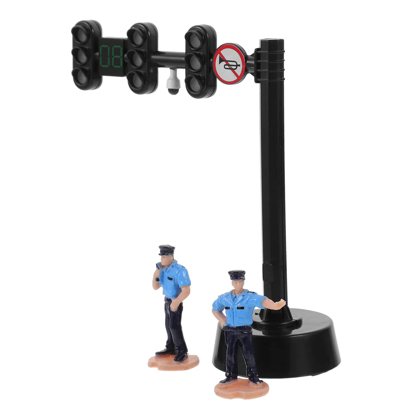 Светофор стоп-сигнал игрушка мини-знаки реквизит дорога пластиковая модель