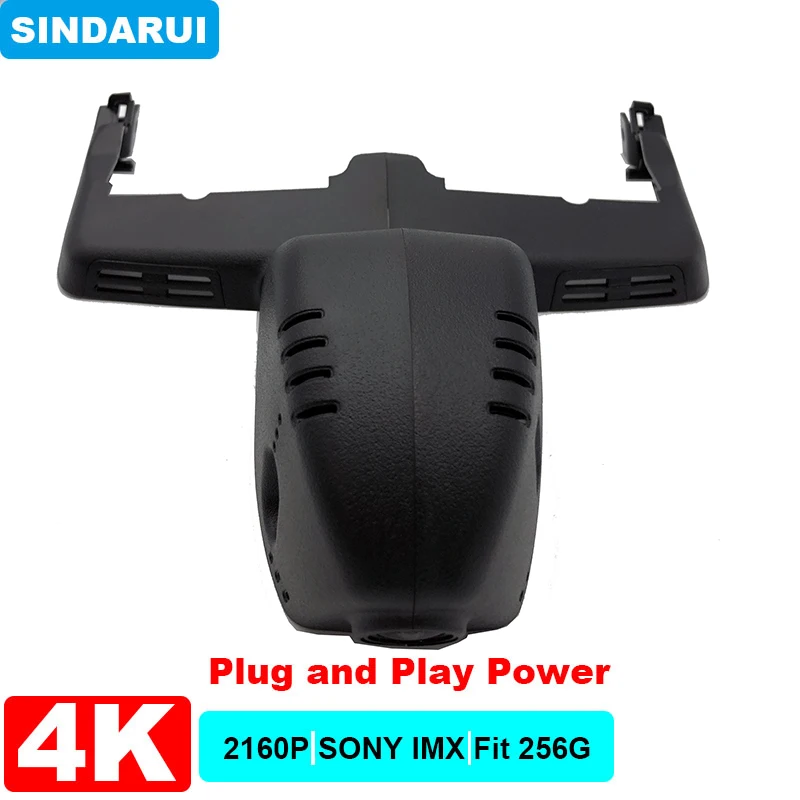 

4K 2160P Plug and Play Easy Installation Car DVR Wifi Dashcam Video Recorder Dual Lens For BMW X6 Dexule 40i X6 m50i X6 m5 2020