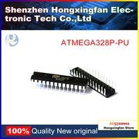 10pcs atmega328p pu hongxingfan 8 bit microcontroller mcu 32kb in system flash 20mhz 1 8v 5 5v integrated circuit in stock