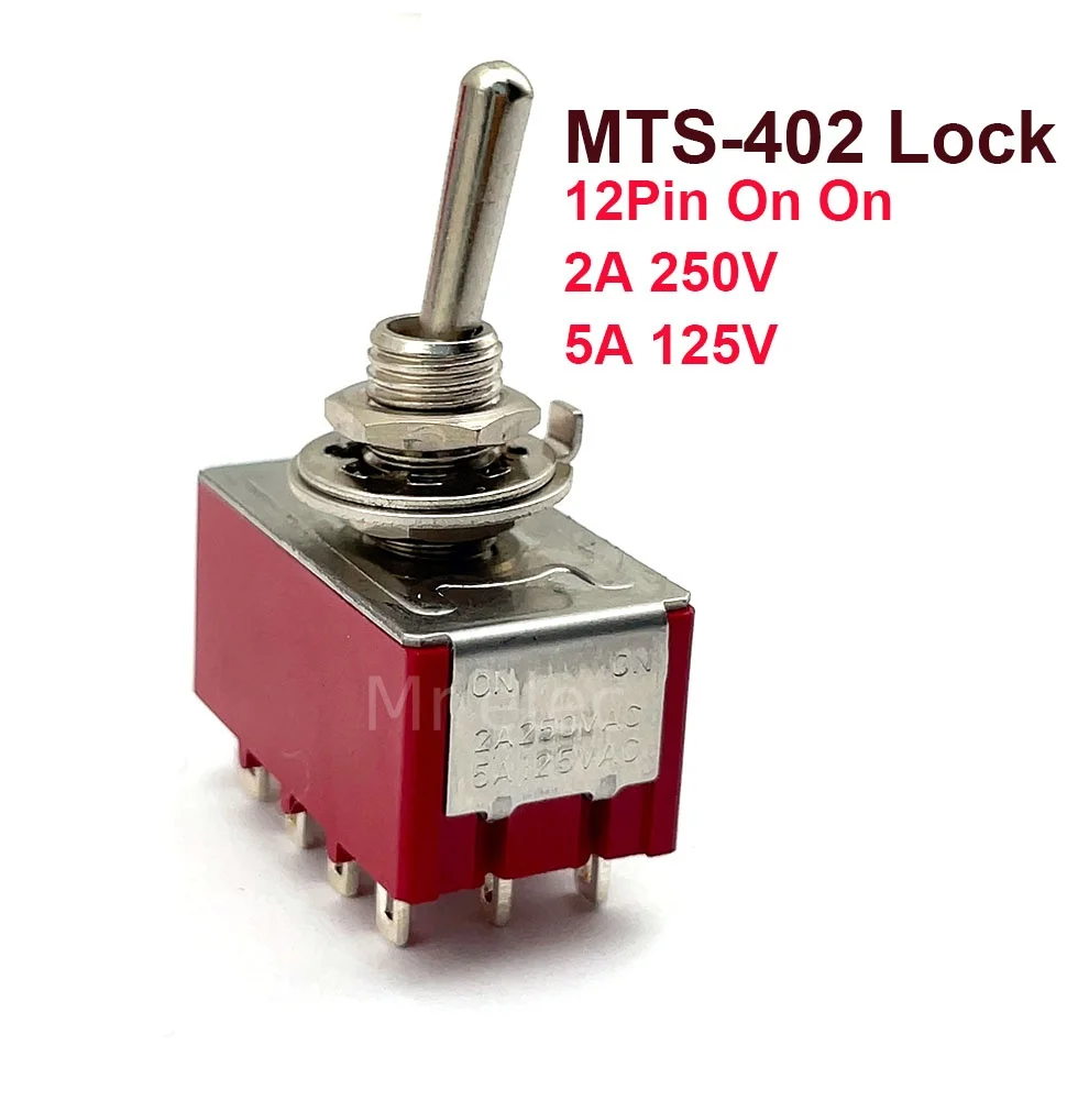 

Переключатель MTS-402/MTS-403 пластиковый 12-контактный