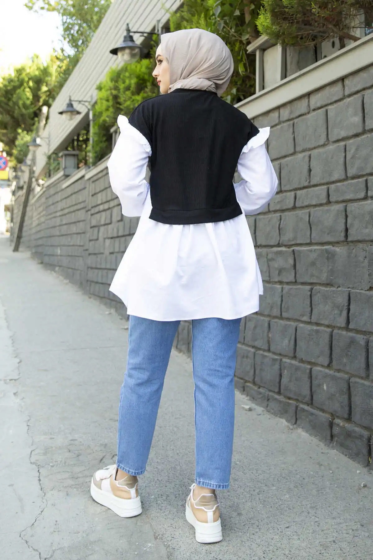 Knitwear Detailed Shirt Black