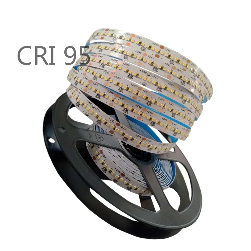 

5M 12v 24V 2216 LED Strip Waterproof IP67 IP65 CRI90 CRI95 300Led/m High Density 2216 LED Fexible Strip 3000k 4000k 6000k