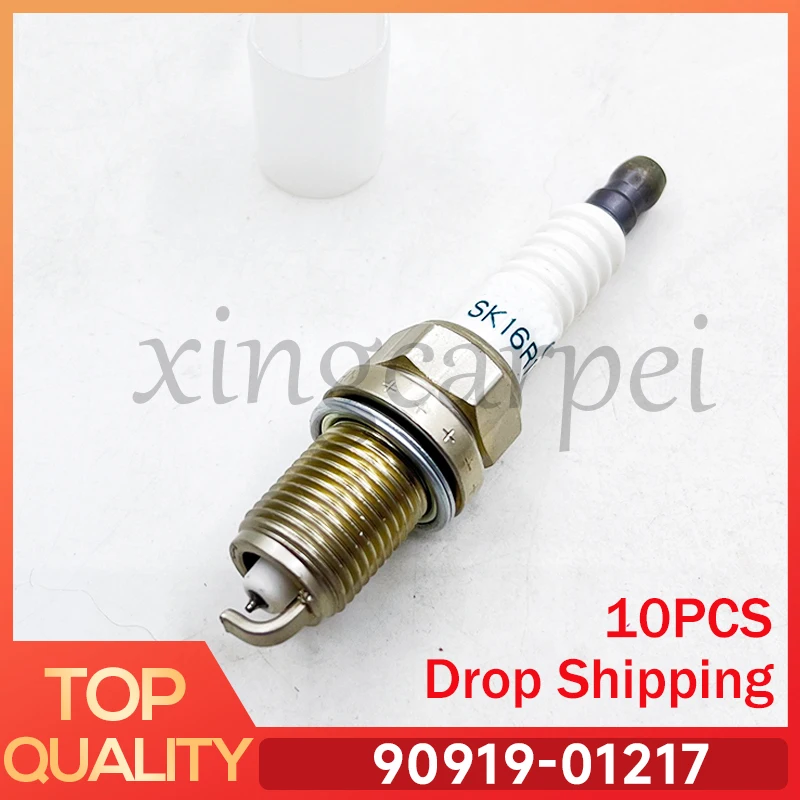 Новинка 10 шт. 90919-01217 SK16R11 иридиевая Свеча зажигания для Toyota Corolla 4runner RAV4 Celica Matrix MR2 1.3L 99-08 Yaris 9091901217 Новинка 10 шт. 90919-01217 SK16R11 иридиевая Свеча зажигания для Toyota Corolla 4runner RAV4 Celica Matrix MR2 1.3L 99-08 Yaris 9091901217