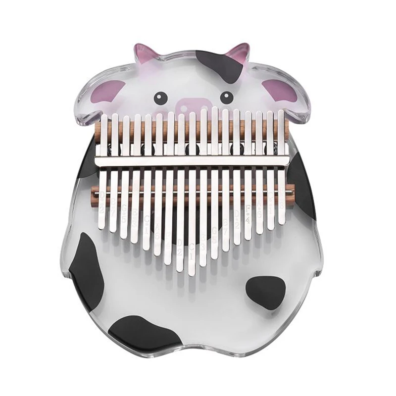 

17 Keys Crystal Kalimba Thumb Piano With Storage Bag Tuning Hammer Acrylic Kalimba Musical Instrument For Children