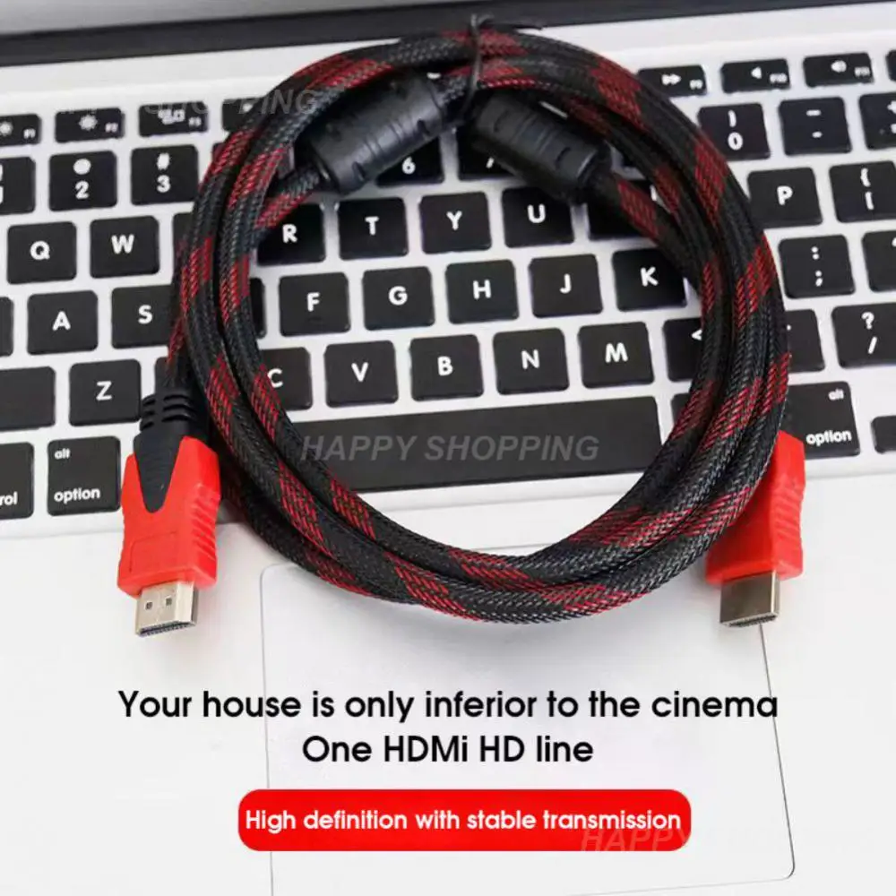 

Cable Version 1.4 Durable Gold Plating Plug And Play Cable Hd Devices Oxygen Free Copper Computer Accessories 1.5-10m