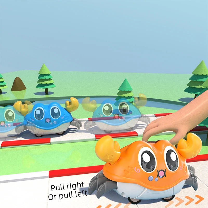 Детский маленький краб имитация животного восстанавливающий форму автомобиль