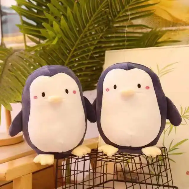 

25 см милые плюшевые куклы пингвин для детей милые животные мягкие хлопковые мягкие игрушки для сна Мягкие игрушки подарок кавайные