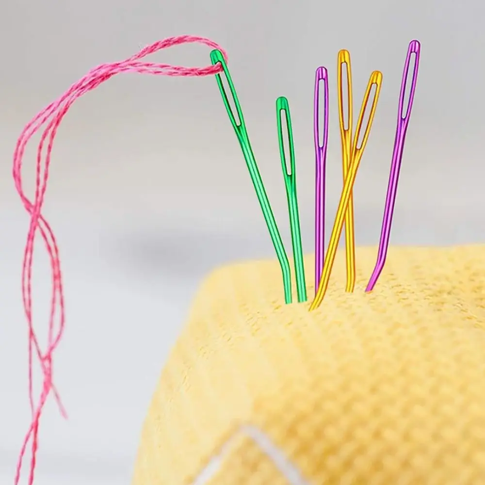 Рукоделие Поделки Швейный изогнутый наконечник с большим ушком Иггнутая игла