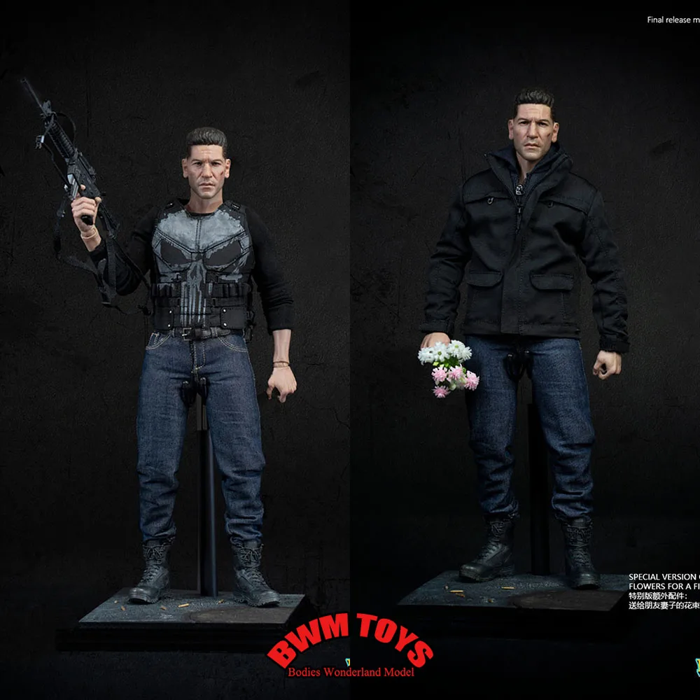

Original Hero Toy Facepool FP008 1/6 Scale Collectible Punishman Frank Castle 12 inches Full Set Male Solider Action Figure