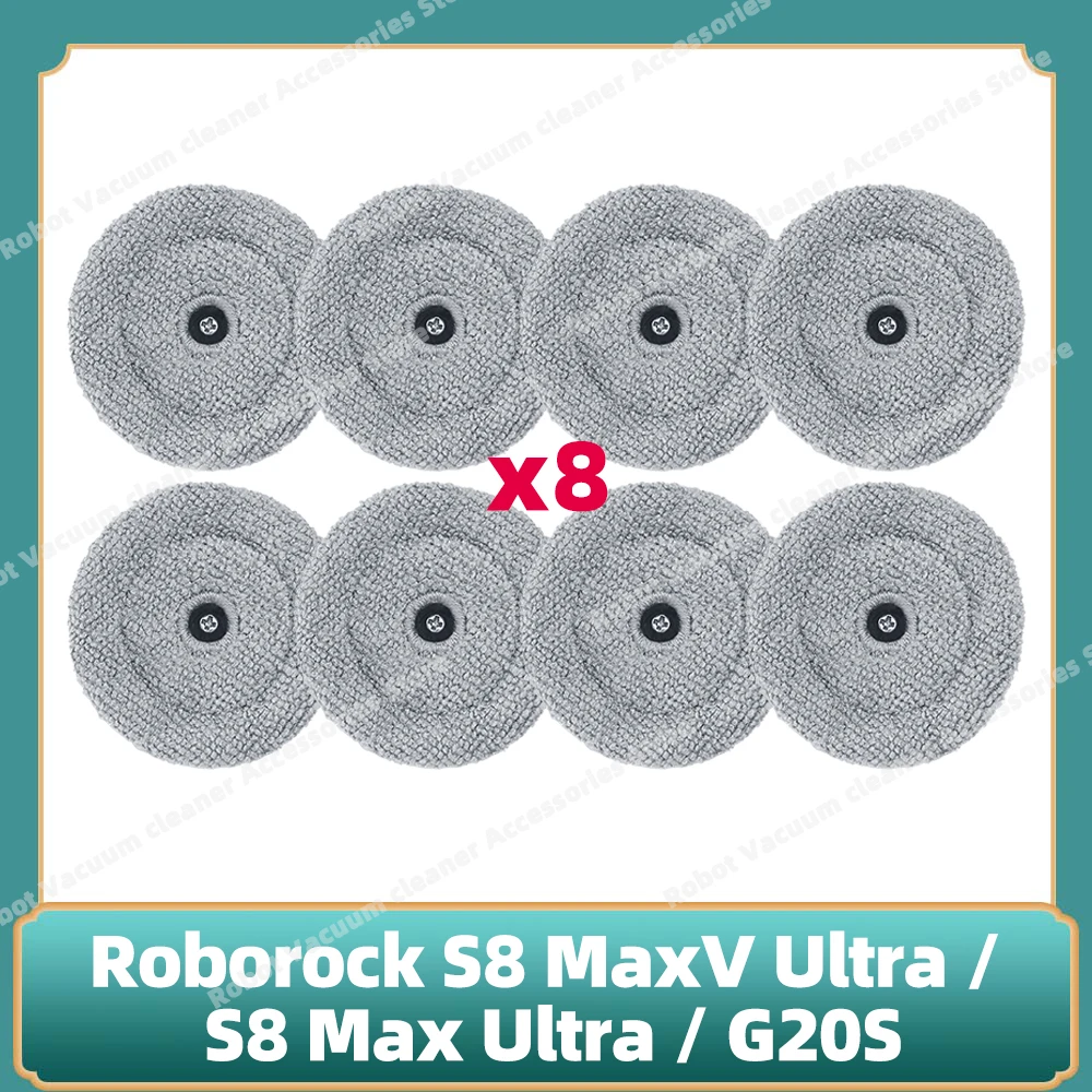 

Швабра Roborock S8 MaxV Ultra / S8 Max Ultra/G20s, основная боковая щетка, тканевый фильтр Hepa, пылесборник, аксессуары, запчасти