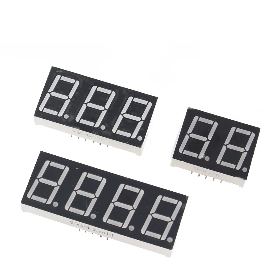 

5PCS Digit Tube 0.4inch 0.56inch LED Display 7 Segment 2 Bit/3 Bit/4 Bit Common Cathode / Anode 7segment Module