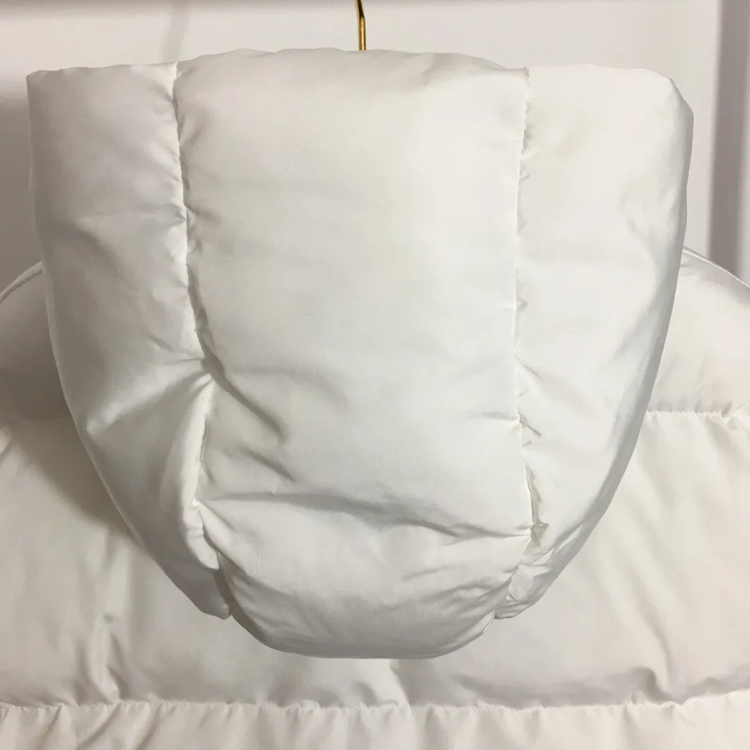 Cotton Velvet Clothes High Quality Winter Brand  Womenswear Triangle Marker Warm Coat Casual Tops Hooded 6674