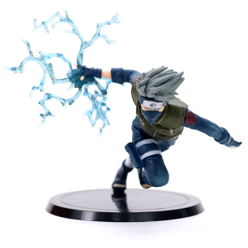 

Japan Anime Character Kakashi Special Effect Thunder Figure Toy Gift For Children New Model Toy Action Figurine 15cm