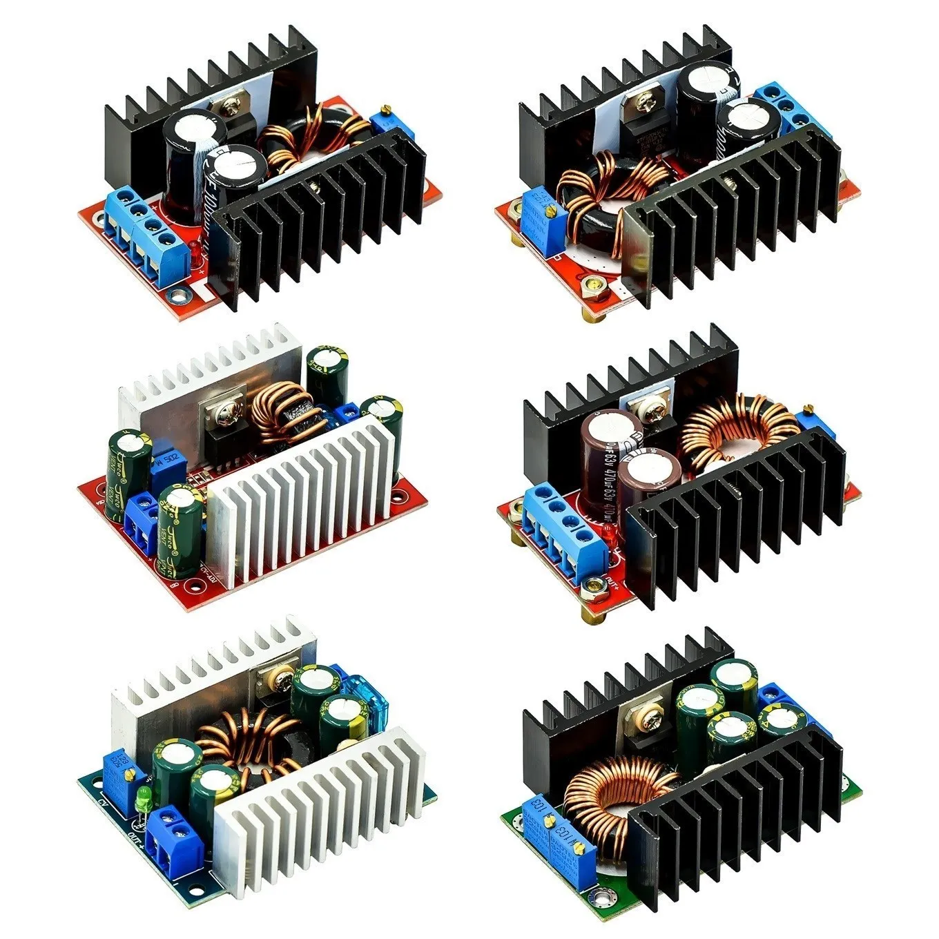 DC CC 9A 300W 150W 120W 400W повышающий преобразователь понижающий от 5-40 В до 1 2-35 в модуль