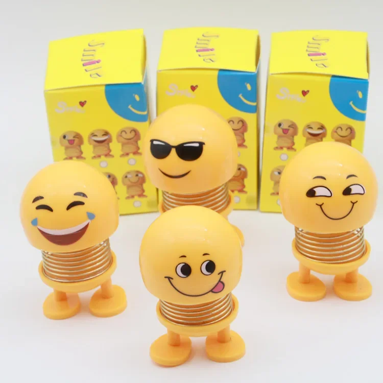 Очаровательные маленькие желтые Автомобильные украшения-Необычные