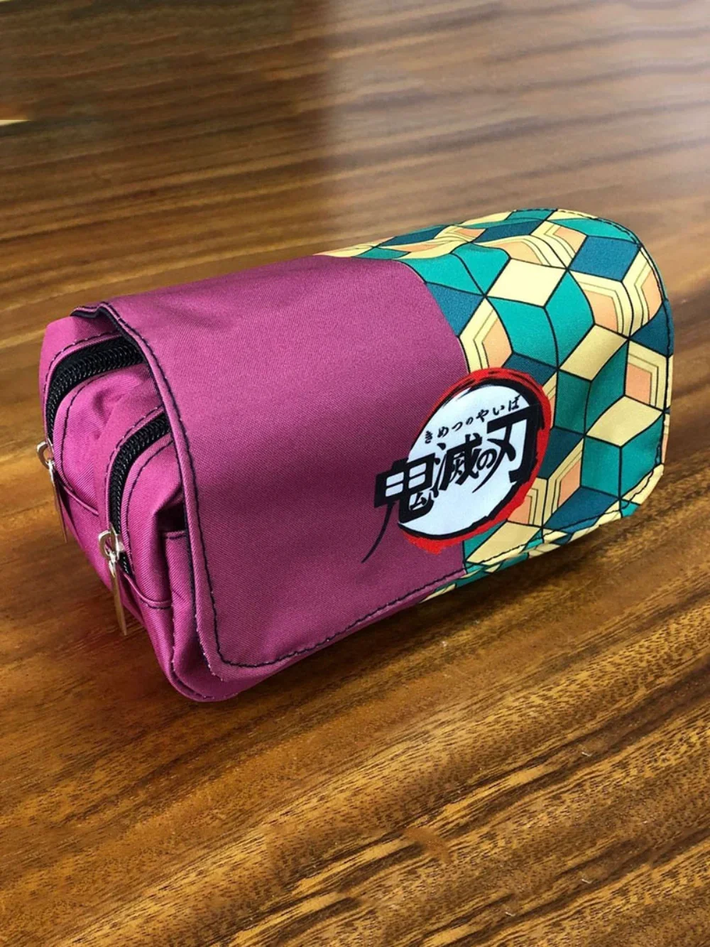 Kawaii Disney Stitch пенал с героями мультфильмов большая емкость двухслойная сумка для