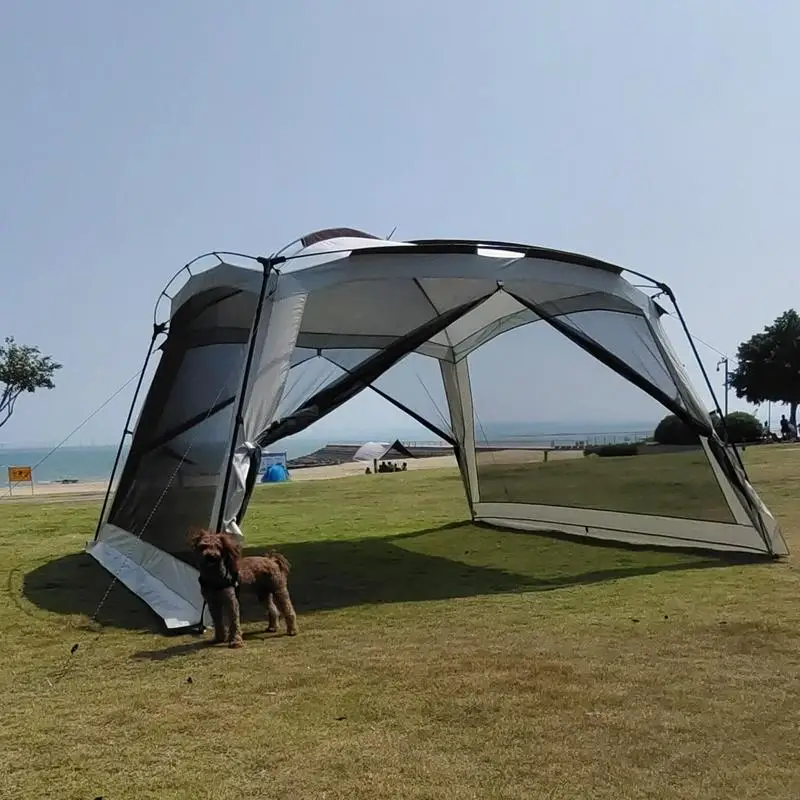 Открытый навес от москитной сетки легкая палатка для кемпинга тент сада патио