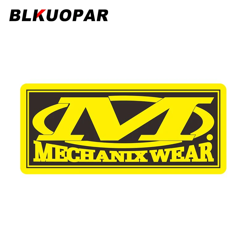 

BLKUOPAR 15 см x 5,7 см для MECHANIX Износ стикер окна автомобиля грузовика наклейка бампер-шлем автомобильные наклейки водонепроницаемые аксессуары